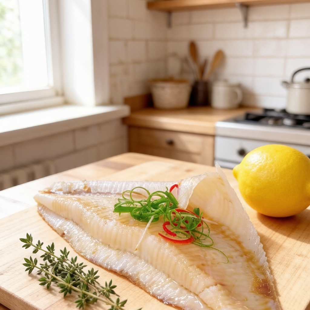 Steamed Turbot Fillet